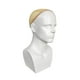 thumbnail image 4 of Cabeza de maniquí de hombre con hombros, soporte de exhibición de peluca, modelo de cabeza de maniquí, Blanco, 4 of 9