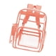 thumbnail image 5 of Mochila transparente Fernando PVC para exteriores universidad estadio Rosa rojo, 5 of 8