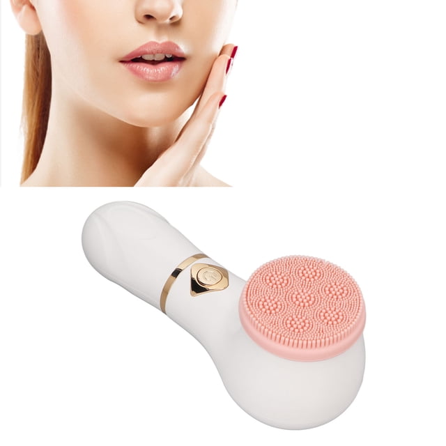 Cepillo Facial Eléctrico, Cepillo Facial Eléctrico De Mano Mejora Los Puntos Negros Control De Aceite De Alta Velocidad Reduce Los Poros Ilumina La Piel Girando Para Uso Diario