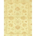 thumbnail image 1 of Ahgly Company Indoor Rectangle Abstract Bold Yellow Oriental Area Rugs, 5' x 8', 1 of 6