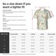 thumbnail image 5 of Fotbe Watercolor Wildflowers Camisa Hawaiana para Hombre Unisex – Camisa Casual de Verano con Botones de Manga Corta de Algodón y Lino,XX-Large, 5 of 7