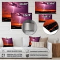 thumbnail image 4 of Designart "Thunderstorms Unleashed III" Lightning Metal Wall Art Prints, 4 of 5