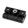 thumbnail image 2 of Unique Bargains 43mmx36mm 4 Countersunk Holes Adjustable Torque Position Control Hinge Black, 2 of 5