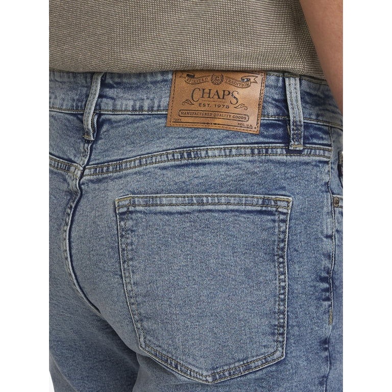 Chaps Men's Stretch Relaxed-Fit Denim Jeans photo 7