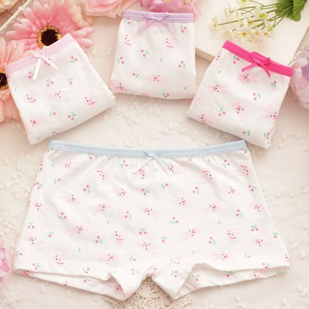 

YIFU Kid Baby Girls Cute Cartoon Rabbit Cotton Breathable Underwear Panties Boyshorts