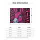 thumbnail image 5 of Fotbe ink Donkey Pop Art Manta de Franela con Estampado, Manta Ultrasuave para Cama, Sofá, Auto, Hipoalergénica y Antibolitas-80"x60", 5 of 6