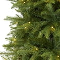 thumbnail image 7 of Nearly Natural 6ft. Vancouver Fir Natural Look Artificial Christmas Tree with 350 Clear LED Lights and 1870 Bendable Branches, 7 of 7