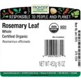 Frontier Coop Organic Whole Rosemary Leaf 1lb