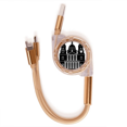 thumbnail image 1 of Inglaterra edificio Reino Unido silueta UK Cable de carga telescópico múltiples USB tres en uno, 1 of 3