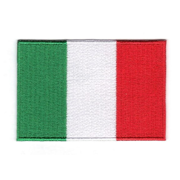Italian Embroidered Country Flag Patch