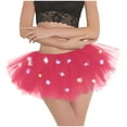 thumbnail image 4 of skpabo Women Tutu Skirt Illuminated With Light Lady Girls Skirts Swing Mesh Pleated Half-Body Skirt Saree Puffy Skirt Fancy Dress Fancy Dress Halloween Costume Pink Tutu Tutu White Tutu You Can Tutu, 4 of 4