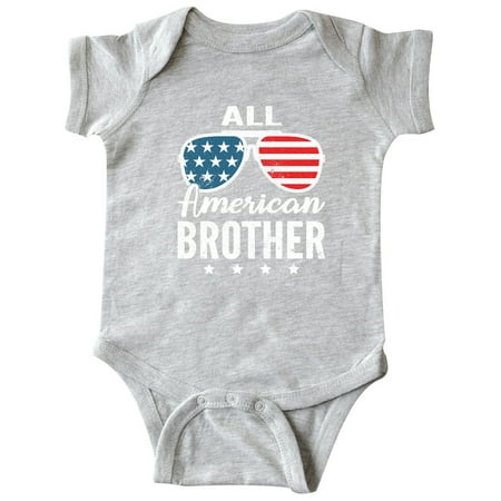 

Inktastic All American Brother USA Parade Gift Baby Boy Bodysuit
