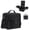 Black Regular, variant on Pink Regular Large 4 Tier Waterproof Nylon Makeup Case Travel Storage