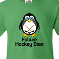 thumbnail image 4 of Inktastic Future Hockey Star Penguin Youth T-Shirt, 4 of 5