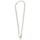 thumbnail image 3 of Pulsera de cadena de serpiente chapada en plata de ley 925 con dije creativo, con espina de cobre, joyería fina, regalo para hombres, mujeres, bodas, fiestas, cumpleaños, banquetes y oficinas (plata), 3 of 7