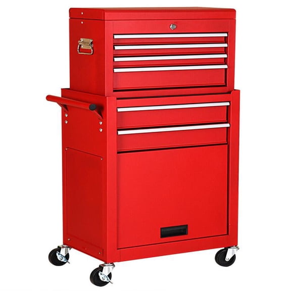 Rolling Tool Cabinet Storage Chest Garage Tool Box