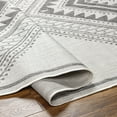 thumbnail image 4 of Mark&Day Outdoor Rugs, 8x10 Stuart Global Indoor/Outdoor Light Gray Area Rug, Non Shedding Grey Ivory Carpet for Patio, Porch, Deck, Bedroom, Living Room or Kitchen (7'10" x 10'), 4 of 5