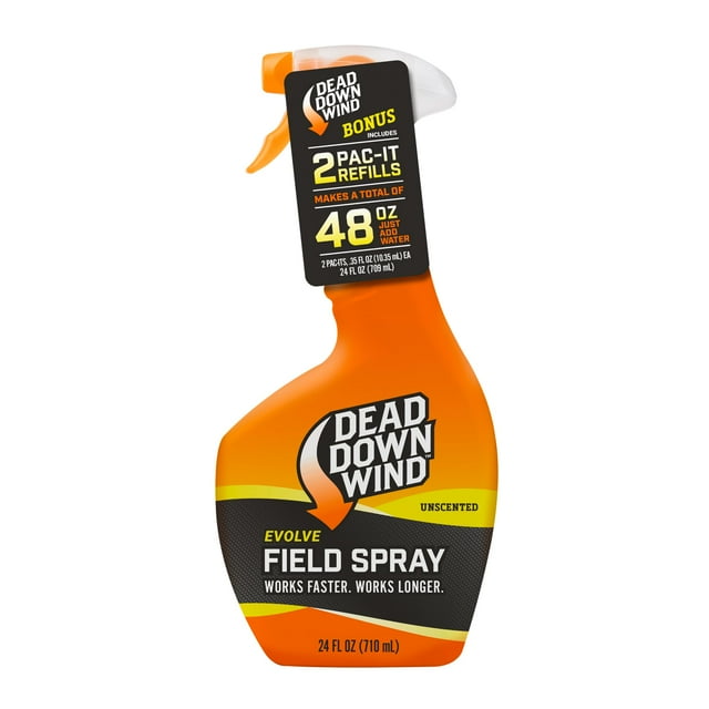 Dead Down Wind Vaporisateur Evolve Field (Bouteille de 24oz et 2 Recharges Pac-It)