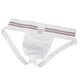 thumbnail image 2 of Calzoncillos tipo T para hombre, con bolsa, cintura elástica, tiro bajo, transpirables, suaves, color blanco, talla M, 2 of 15