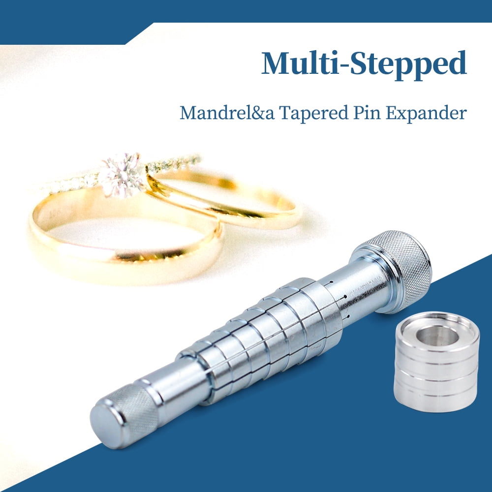 PHYHOO Ring Stretcher Enlarger Expander Mandrel Wedding Band Sizer