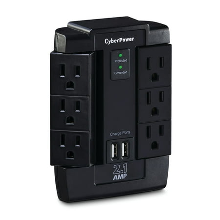 UPC: 0649532610686 | CyberPower Professional Series CSP600WSU – surge protector
