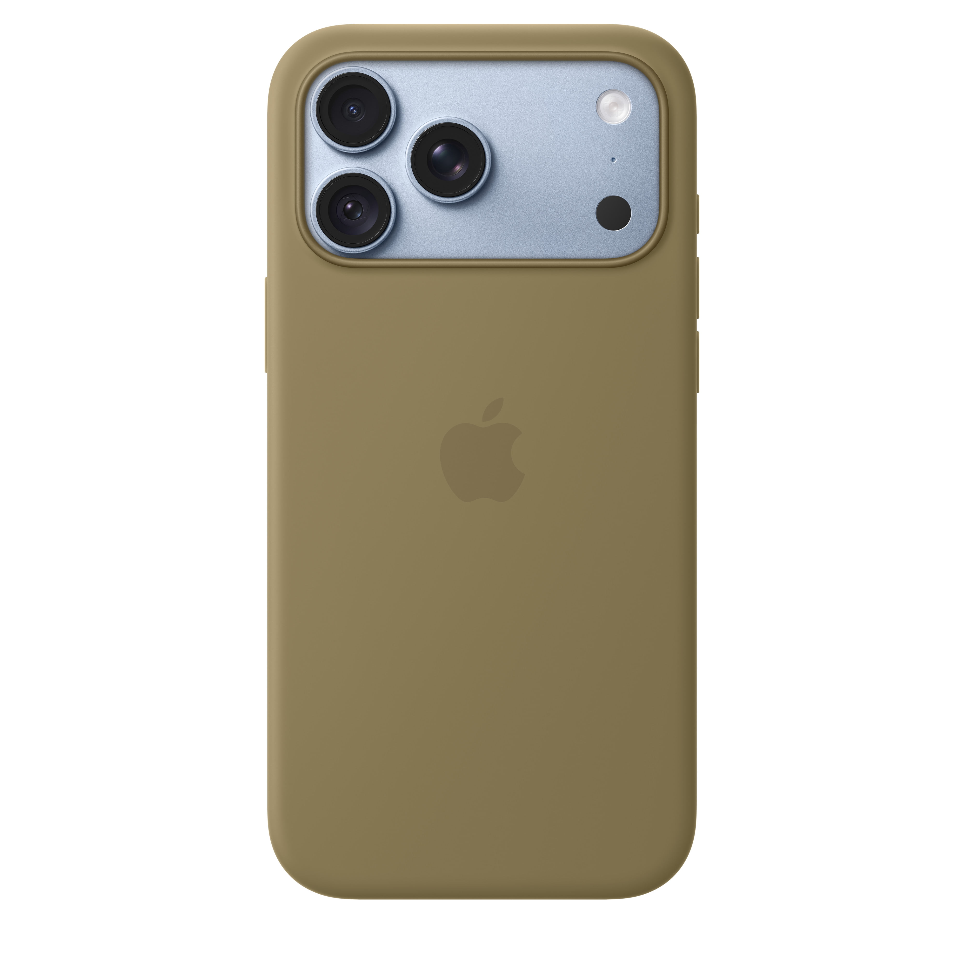 Apple iPhone 18 Pro Max Silicone Case with MagSafe – Olive