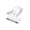 C003- Style C, variant on Sd Tf Card Reader, Outlet with Usb C, Plastic Card Protector, High Speed Data Transfer, Iphone Computer, Portable White Unit, 1 Pc