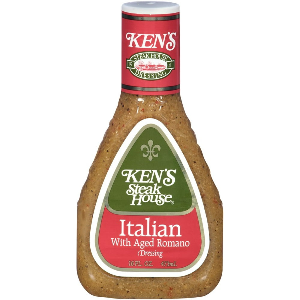 Ken's SteakHouse Dressing, Italian with Aged Romano, 16 Fl Oz Walmart