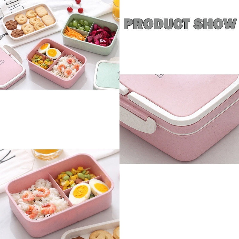 Food Preservation Container Storage Box Lunch Box Portable Kids School Bento Box