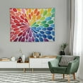 thumbnail image 2 of COMIO Tapestry Wall Hanging Floral Pattern Tapestries Aesthetic Watercolor Dahlia Flower Tapestry for Bedroom Living Room College Dorm Boys Girls Room Art Wall Decor Decorative Backdrop 40x30 Inch, 2 of 7