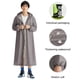 thumbnail image 4 of Poncho impermeable desechable con capucha para hombre y mujer (Negro), 4 of 5