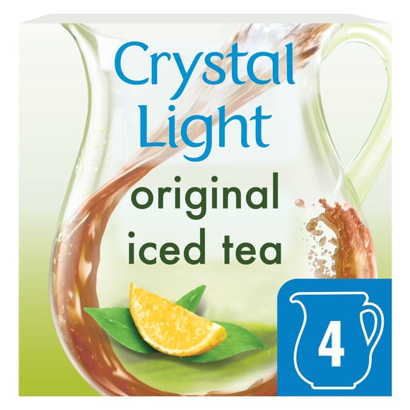 Crystal Light Iced Tea Powdered Drink Mix Pitcher Packs 30.9G