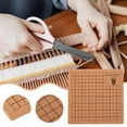 thumbnail image 3 of WASHWEPE Wood Macrame Boards for Craft Projects Professionals Square Grid 1Set, 3 of 8