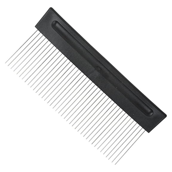 Nichiyo Stainless Steel Graining Comb Tool for Wall Texture, Plaster Art Scraper for DIY Home Decoration