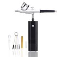 thumbnail image 1 of Mini Cordless Airbrush Kit High Pressure Multi-purpose Compressor Single Action Spray Gun For Art Model Makeup Nail Tools ,Easy to Use, 1 of 7