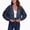 Navy, variant on Vedolay Women Blazer Suit Jacket 2023 Jacket for Women's Moto Biker Shiny Crop Party Jackets Black,XL