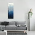thumbnail image 6 of Epic Art 'Silver Wave I' by Silvia Vassileva, Acrylic Glass Wall Art, 16"x48", 6 of 8