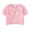 Pink, variant on Girls Knit Cardigan Short Sleeve Summer Top for Toddler Baby Kids Lightweight Open Front Heart Pattern Sweater