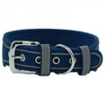 thumbnail image 1 of Collier pour Chiens Moyens et Grands Confortable Résistant à L'Usure Réfléchissant Bleu L, 1 of 6