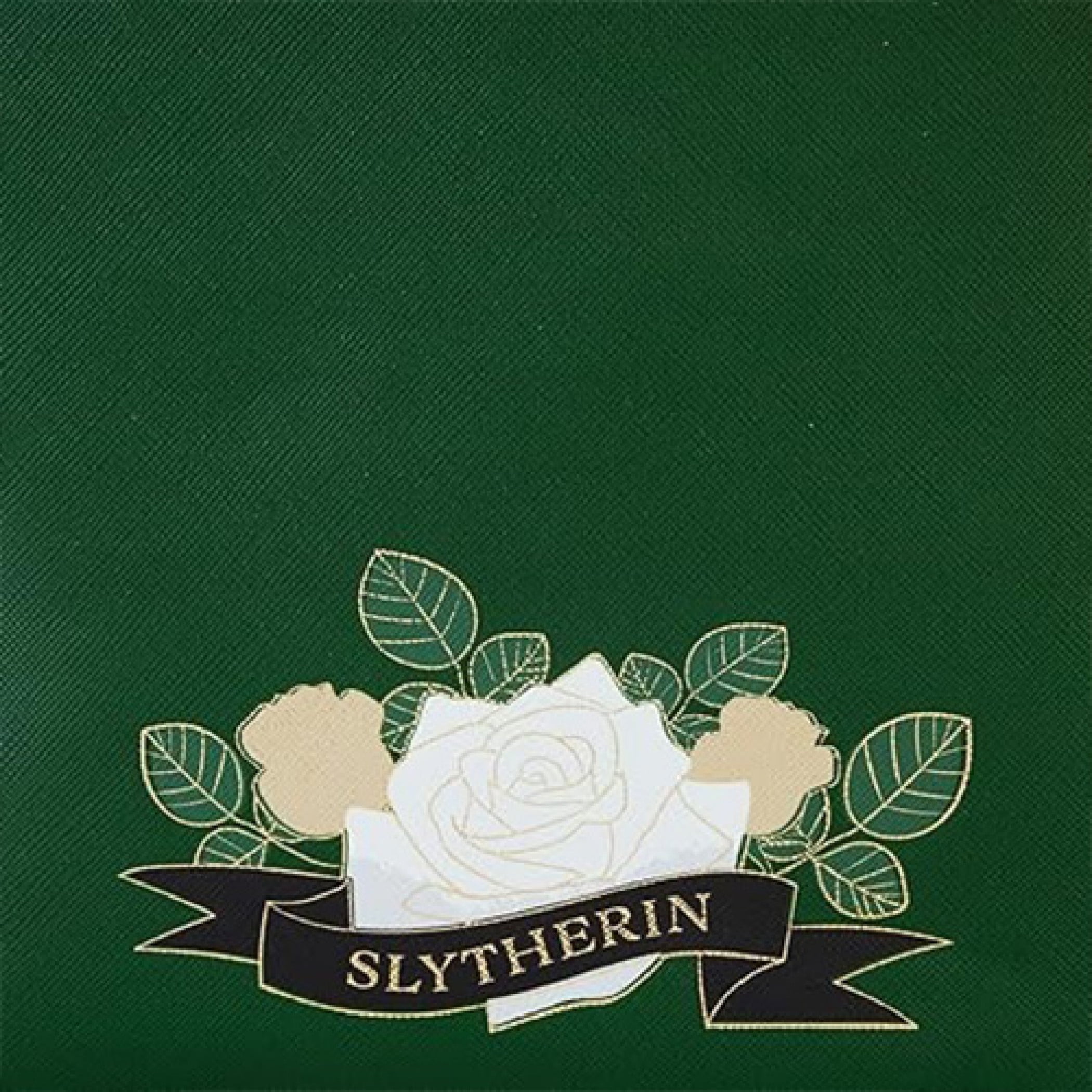 Harry Potter Adult Unisex Slytherin House Tattoo Vegan Leather Shoulder Backpack, Forest-green