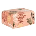 thumbnail image 4 of otomanas estampadas protectoras para reposapiés protectoras para reposapiés otomanas de almacenamiento naranja, 4 of 7