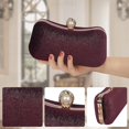 thumbnail image 5 of JUYGO Velvet Evening Bag for Women Glitter Clutch Bag Sparkly Sequins Handbag Shoulder Bag, 5 of 7