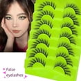 thumbnail image 4 of 002 7 Pairs Eyelashes Makeup Dramatic Fluffy 3D Mink Reusable Lashe, 4 of 5