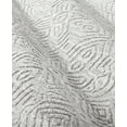 thumbnail image 6 of TOWN & COUNTRY LUXE Maya Medallion Tile Neutral Indoor Area Rug with High-Low Texture, Grey, 5'2"x7'2", 6 of 10