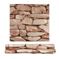 thumbnail image 1 of Matsuzay Papel Pintado 3D Piedra Pizarra Piedra Rústica Efecto Ladrillo PVC Revestimiento De Paredes Decoración Decoración del hogar No.1 Matsuzay HA025993-01, 1 of 1