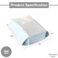 thumbnail image 2 of ShippingSuppliesByMail Large Mailing Bag Poly Mailers, Adhesive, Gusseted, Waterproof, 15x20 Inch, 100 Pack, 2 of 4
