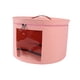 thumbnail image 4 of Caja para guardar sombreros, portátil, de peluche y juguetes, plegable, de ala redonda Rosa Medio, 4 of 9