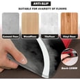 thumbnail image 5 of Kitchen Mats for Floor red kitchen rugs Modern Abstract Circle Anti Fatigue Kitchen Mats Waterproof Floor Mats Cushioned Non-Skid Standing Mats for Laundry, Office, Set of 2,17.3 x 28+17.3 x 47 Inch, 5 of 6