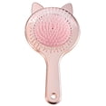 thumbnail image 1 of EeaseMX Cepillo desenredante con forma de orejas de gato, peine masajeador para el cuero cabelludo, peine portátil con cojín de aire, 1 of 7