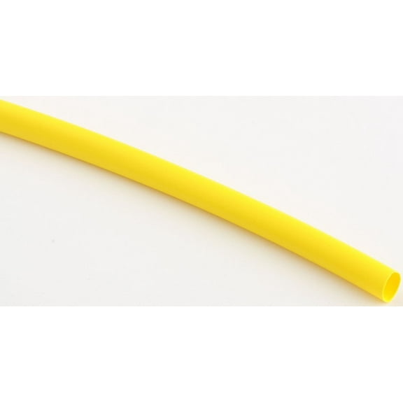 1/8" Dia. Yellow Shrink Tubing - (4 ft. piece)